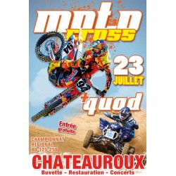 Affiche motocross quad 8