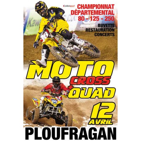 Affiche motocross quad 2