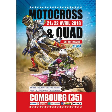 Affiche motocross quad 11