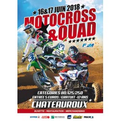 Affiche motocross quad 12