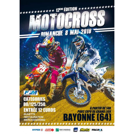 Affiche motocross