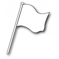 Drapeau commissaire Blanc