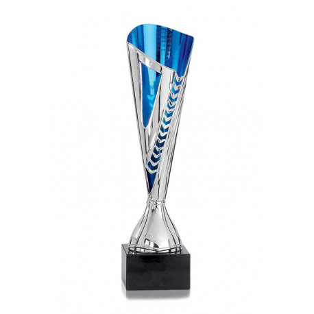 Coupe Elégance bleu argent