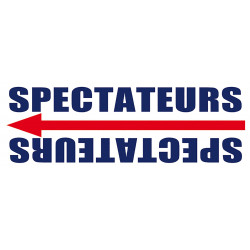 Fléchage SPECTATEURS