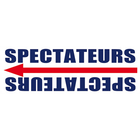 Fléchage SPECTATEURS