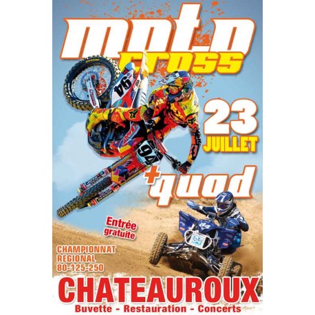 Tract motocross quad 8