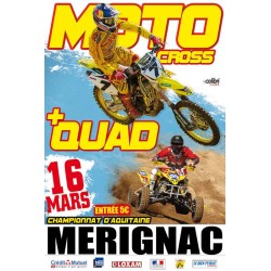 Affiche motocross quad 7