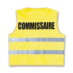 Gilet de sécurité Commissaire