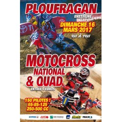 Affiche motocross quad 10